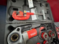 RIGID 600-I HAND HELD POWER DRIVE AND OTHER ACCESSORIES