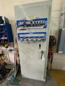 FASTENAL CABINET WITH POWER TOOLS AND ACCESSORIES