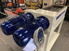 SHRED-TECH ST75E DUAL SHAFT SHREDDER WITH TWO 40 HP MOTORS MANUFACTURED 2004