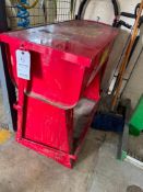 JUSTRITE FLAMMABLE CORROSIVE CABINET