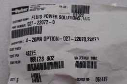 NEW OPEN BOX PARKER 027-22072-0 / 027220720 AMPLIFIER