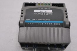 GIDDINGS & LEWIS M.1300.7372 R1 Input Module 24VDC SINK/SOURCE