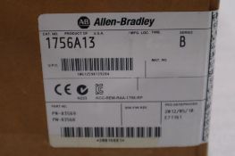 NEW ALLEN BRADLEY 1756-A13 Series B ControlLogix 13 Slot Chassis PLC