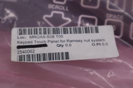 NEW KEYPAD TOUCH PANEL FOR RAMSEY MICRO-TECH-2000 MODEL 2105
