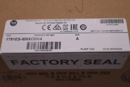 ALLEN BRADLEY 1791ES-IB8XOBV4 COMPACT BLOCK GUARD I/O ETHERNET NEW SEALED