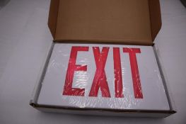 NEW Cooper Lighting APCH7R Self Powered Combination Exit Sign