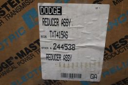 NEW BALDOR DODGE TXT415AS TORQUE-ARM SPEED REDUCER ASSY