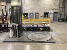 WULFTEC MODEL WSML-200-S SEMI AUTOMATIC STRECH WRAPPER