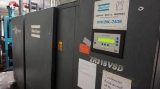 400 HP ATLAS COPCO ZR315VSD AIR COMPRESSOR