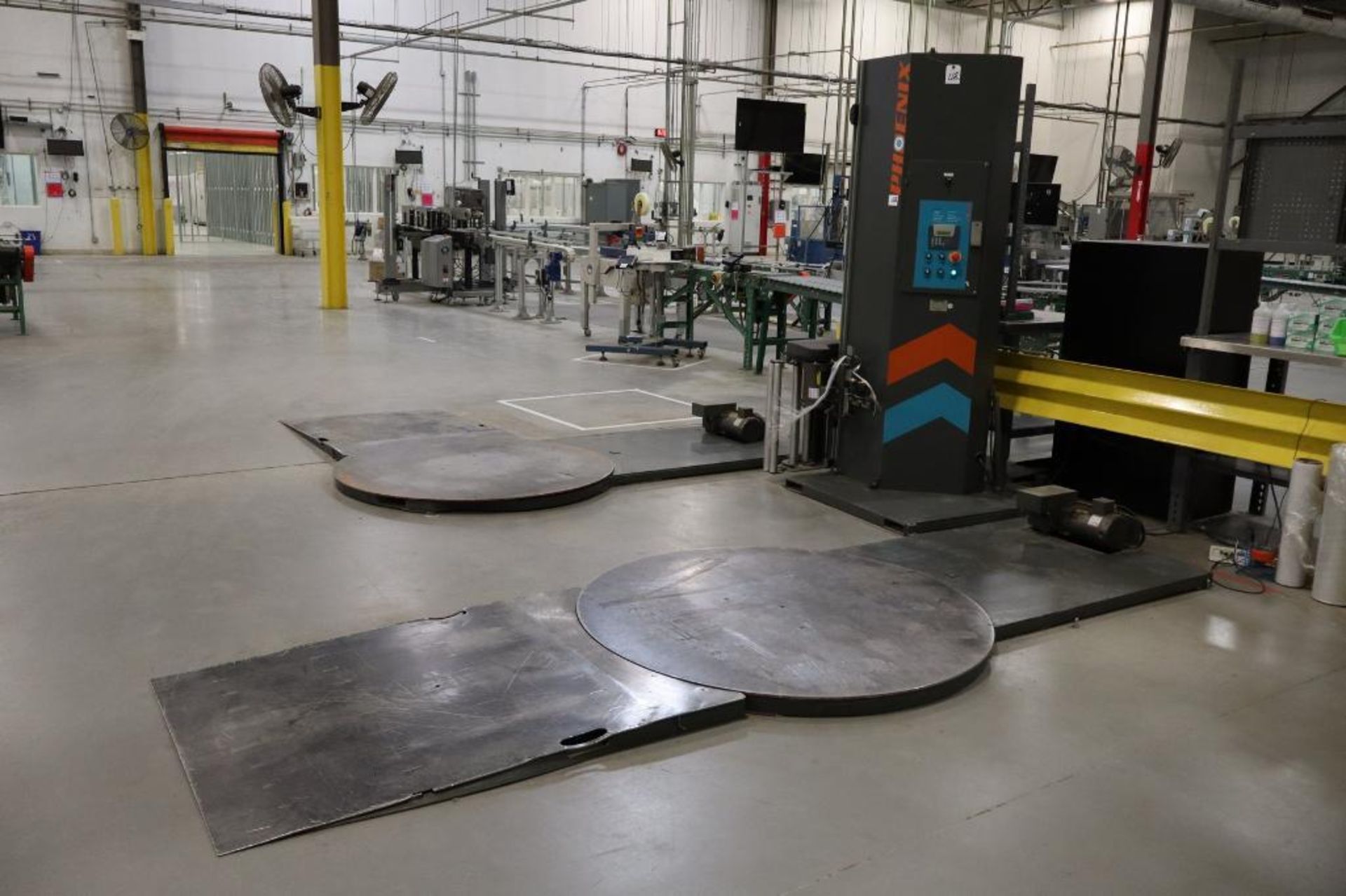 Phoenix PLP-2150 Dual Station Semi Automatic Stretch Machine S/N 20115676