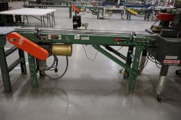 Roach 12' x 6' Power Conveyor with Lenze AC Tech Motor Control