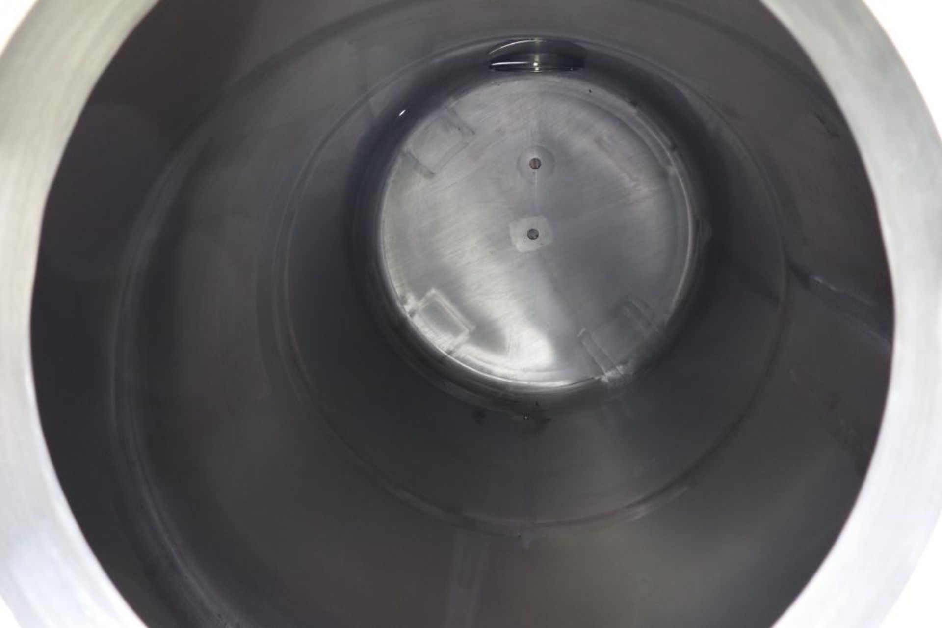 Regev approx. 6000-gallon 316 Stainless Steel Tank, Sanitary Design, 8'Dia x 16'H, Single Agitator D - Image 3 of 3