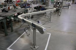 (4) Modular S-Curve Plastic Chain Power Conveyors