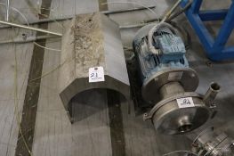 Alfa Laval Stainless Steel Centrifuge Pump with WEG Motor