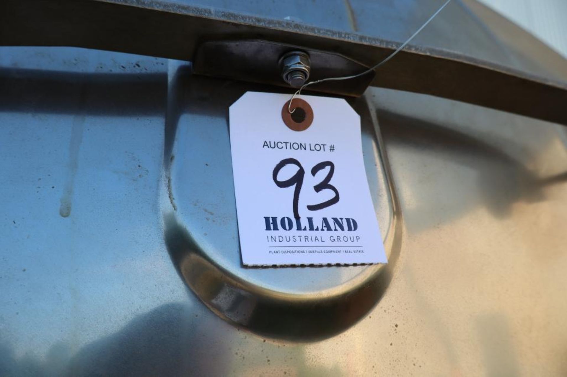 2020 Regev TK-83 approx. 5,500 gallon 316 Stainless Steel Tank S/N 1866B - Image 4 of 5