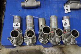 (5) EGMO Type S VNE Stainless Steel 2-1/4