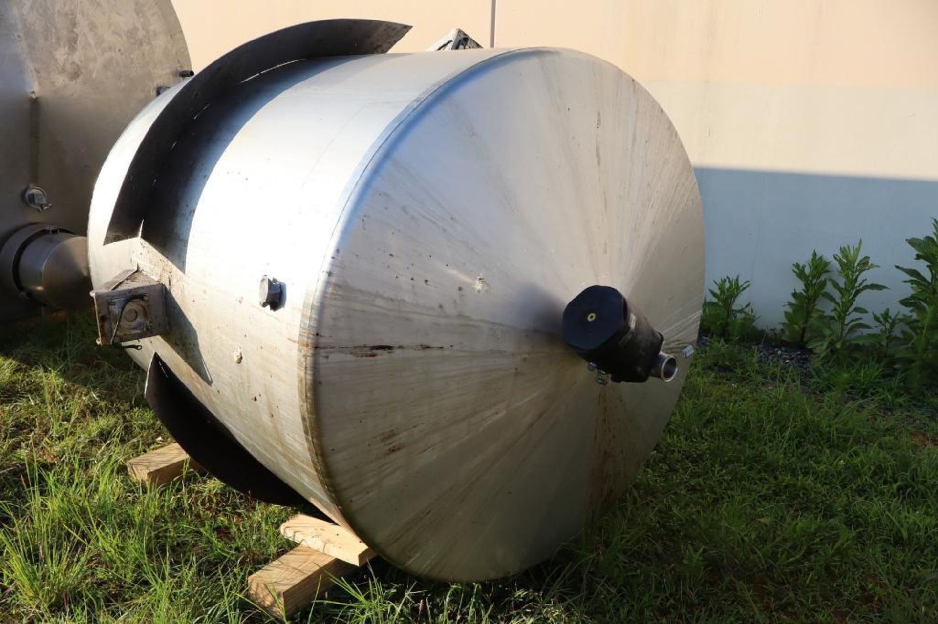 Regev approx. 500-Gallon 316 Stainless Steel Jacketed Mixing Tank - Image 4 of 6
