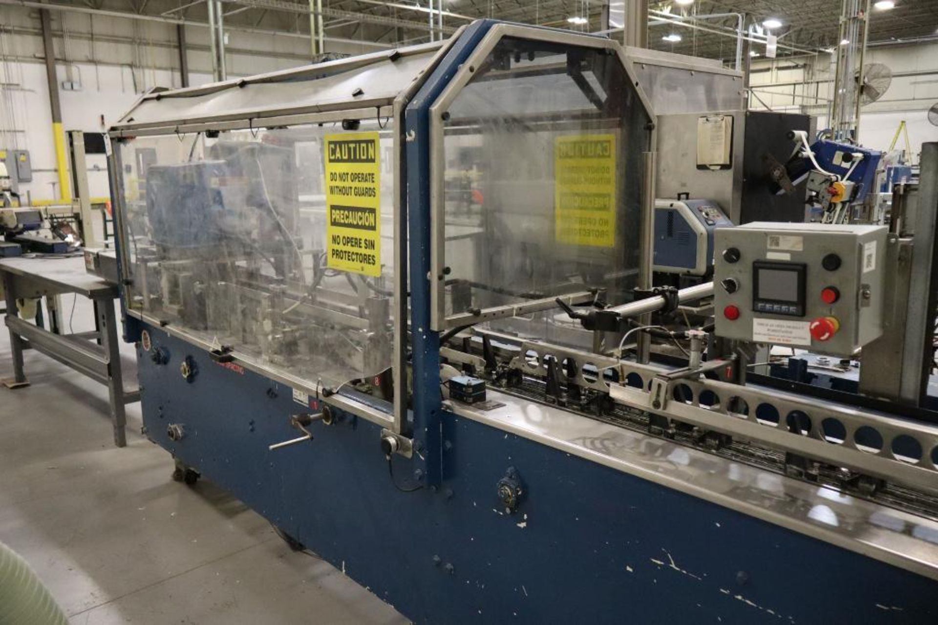 Adco 15D105-125EC Horizontal Hot Melt Glue Cartoner Line S/N 3612HG - Image 2 of 7