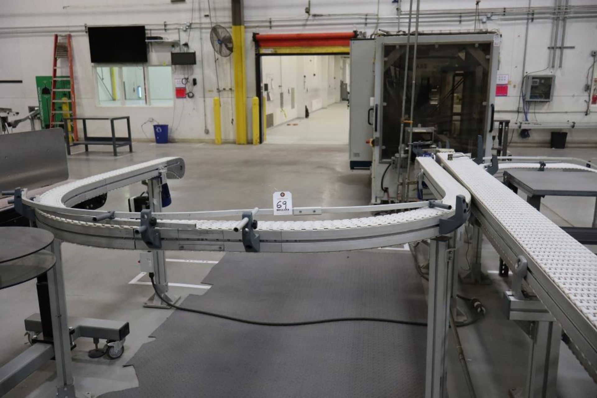 (5) Modular Plastic Chain Power Conveyors - Image 2 of 4