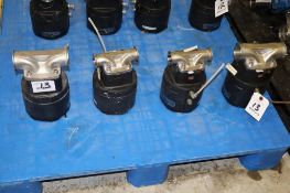 (4) Saunders EC Piston Actuated 1-3/4