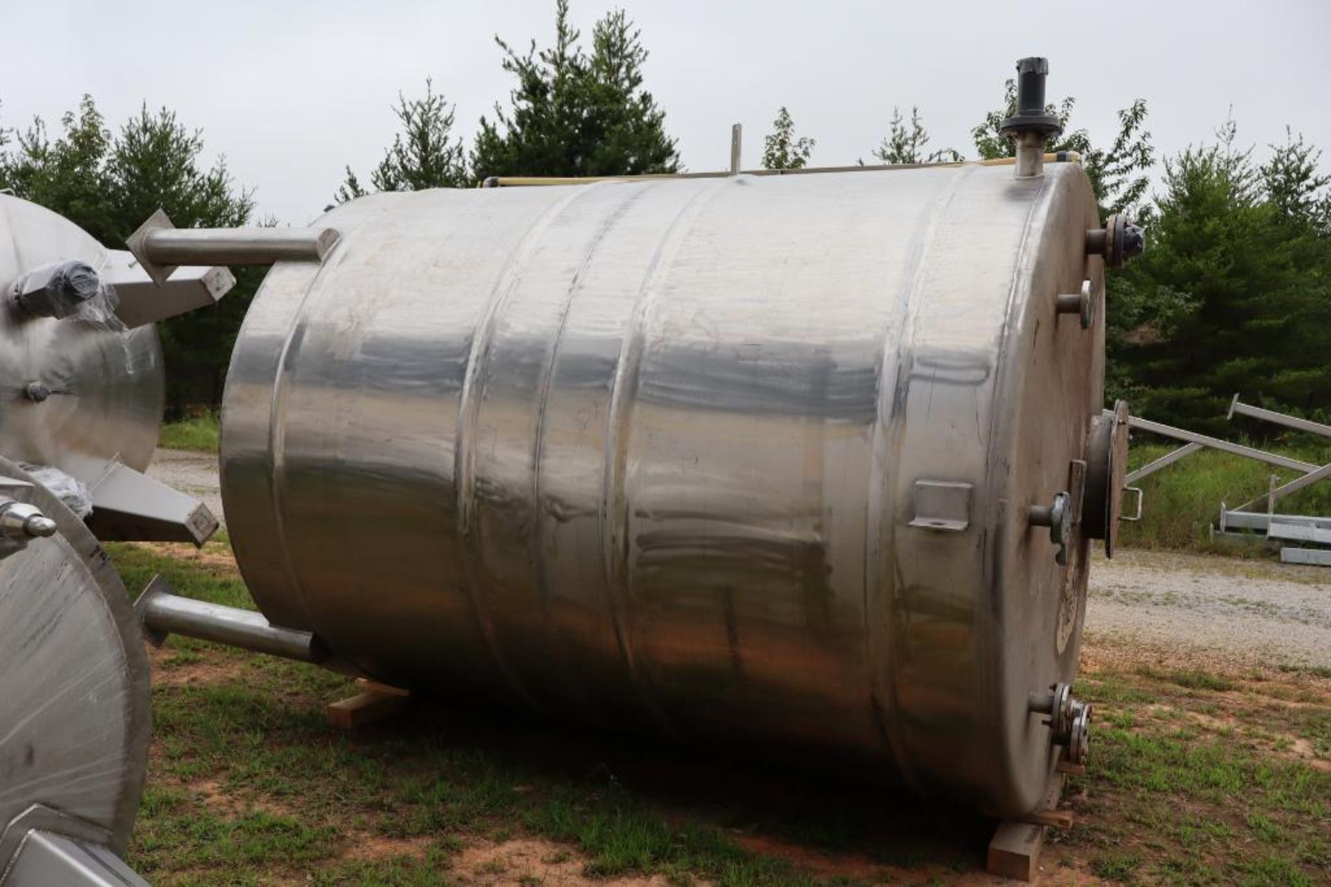 Evans & Sons approx. 3800-Gallon Stainless Steel Nitric Acid Storage Tank - Image 3 of 4