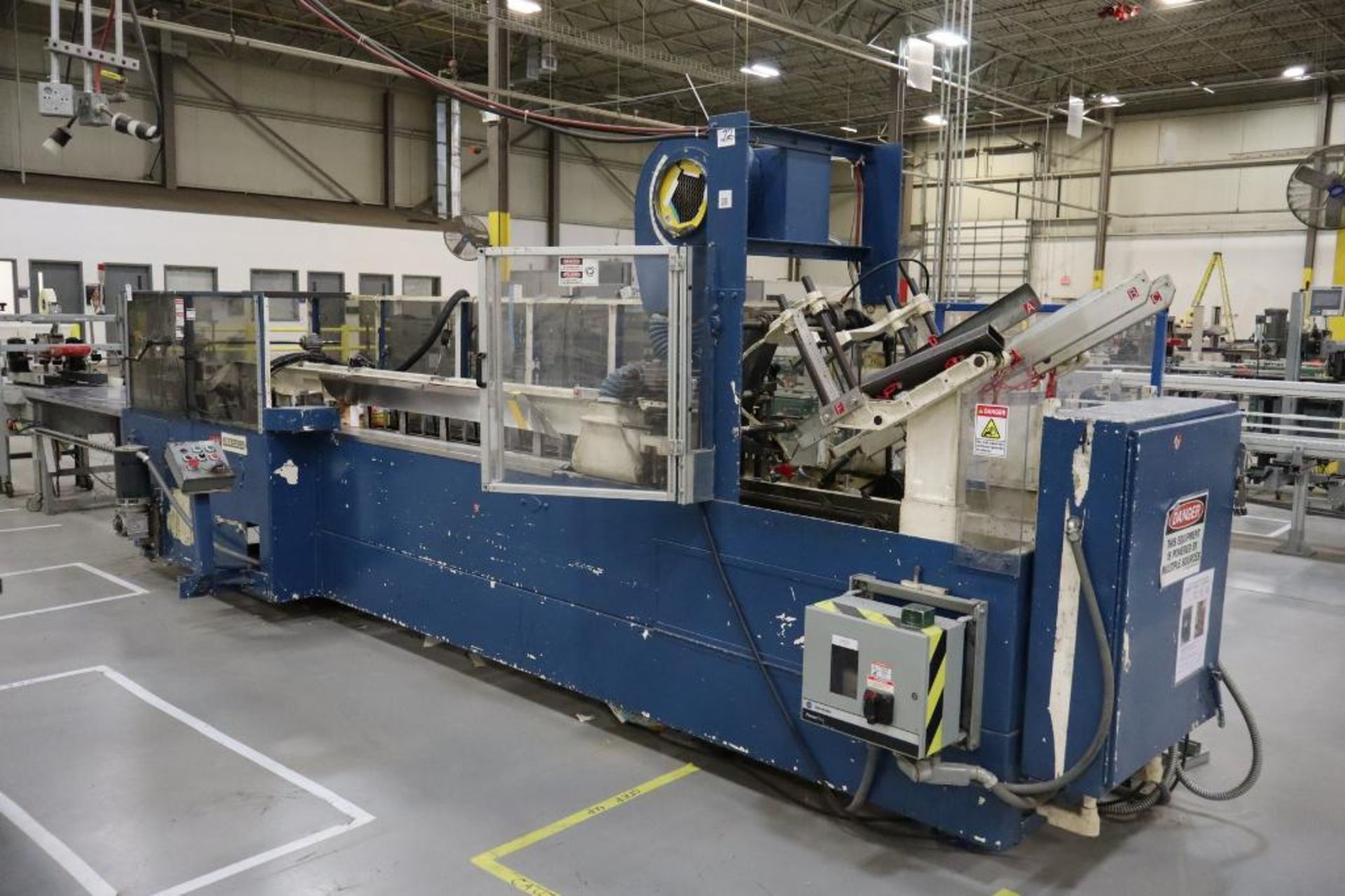 Superior Horizontal Hot Melt Glue Cartoner Line S/N 11176