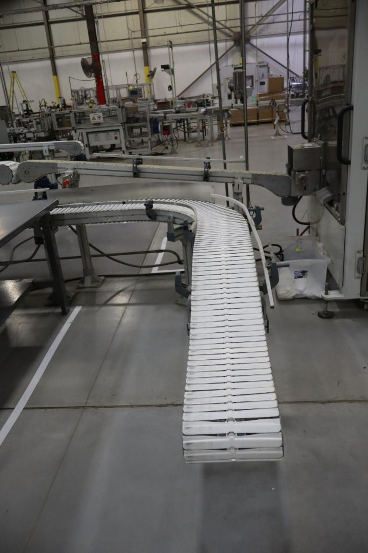 (5) Modular Plastic Chain Power Conveyors - Image 3 of 4