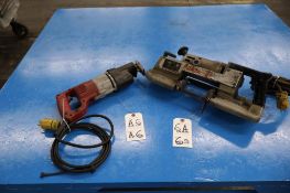Porta Cable Portaband Portable Bandsaw with Milwaukee 6511 Sawzall