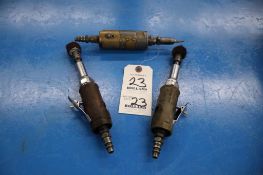 (2) Central Pneumatic Pneumatic Grinder/Polishers with Mini- Die Grinder