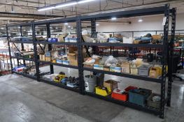 Shelving & Contents of Maintenance Mezzanine