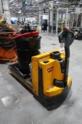 2013 Jungheinrich EJE 120 24V Electric Walk-Behind Pallet Jack