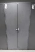 Tennsco Steel 2-Door Cabinet with Contents of Assorted Gauges