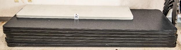 (6) Lifetime Poly Folding Tables,