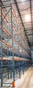 (17) Sections Pallet Racking