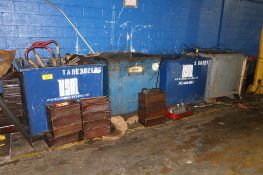 (4) Steel Scrap Bins