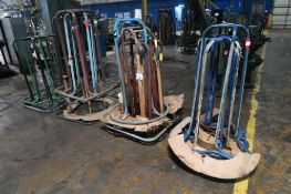 Lot of Steel Cable Carriers