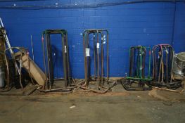 Lot of Steel Cable Carriers