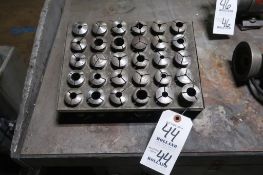 (25) 5C Collets with Stand