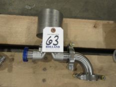2021 Alfa Laval DV-ST UltraPure DN 25 NC PN10 Stainless Steel Pneumatic Control Valve