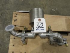 2021 Alfa Laval DV-ST UltraPure DN 25 NC PN10 Stainless Steel Pneumatic Control Valve