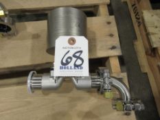 2021 Alfa Laval DV-ST UltraPure DN 25 NC PN10 Stainless Steel Pneumatic Control Valve