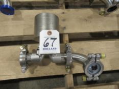 2021 Alfa Laval DV-ST UltraPure DN 25 NC PN10 Stainless Steel Pneumatic Control Valve
