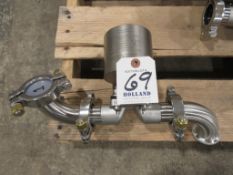 2021 Alfa Laval DV-ST UltraPure DN 25 NC PN10 Stainless Steel Pneumatic Control Valve