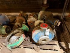 PALLET OF 316 STAINLESS STEEL CENTRIFUGAL PUMPS AND PARTS