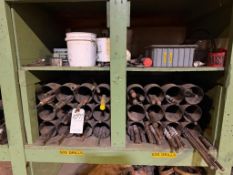 DRILLS AND CORE BITS ON SHELVES