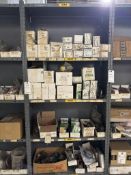 (1) SECTION OF ASCO VALVES ON SHELVES