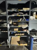 (1) SECTION OF PUMP PARTS ON SHELVES