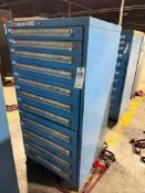 LYON CABINET WITH CONTENTS - MISCELLANEOUS PARTS