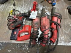 LOT OF MILWAUKEE DRILLS