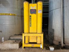 KAESER PRESSURE-SWING REGENERATIVE DESICCANT COMPRESSED AIR DRYER MODEL KAD-115
